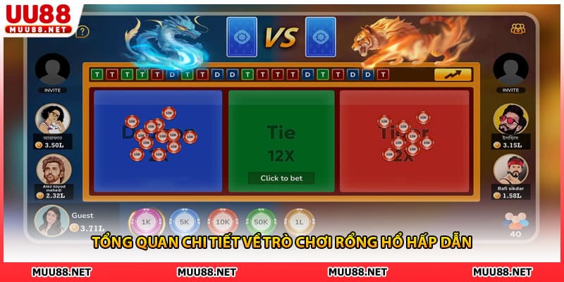 Tổng quan chi tiết về trò chơi rồng hổ hấp dẫn